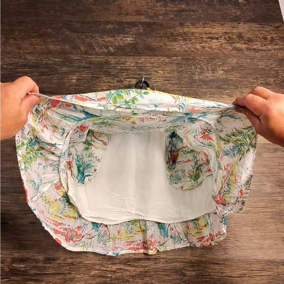 Sigrid Olsen Colorful Tropical Mini Skirt - Picture 4 of 9